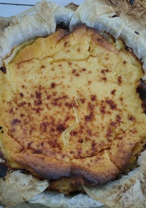 Una foto de Tarta de queso al horno 🧀