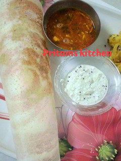 पेपर रवा डोसा (Paper rava dosa recipe in hindi) रेसिपी मुख्य फोटो