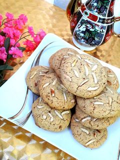 عکسی از دستور شیرینی گردویی