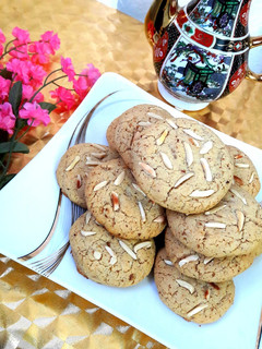 عکسی از دستور شیرینی گردویی