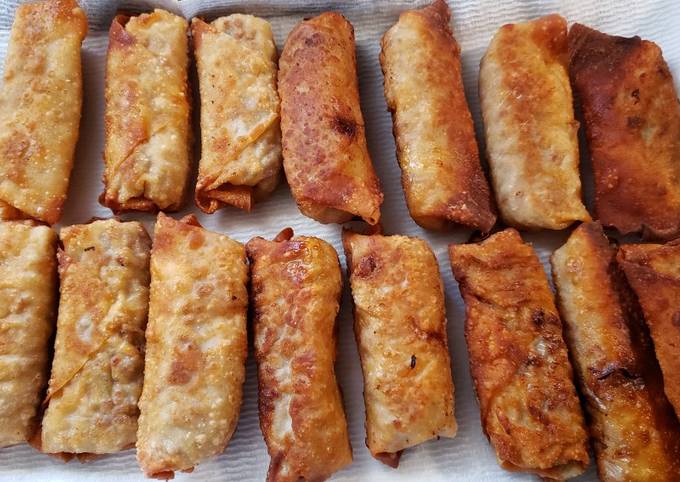 Steps to Prepare Ultimate Egg rolls