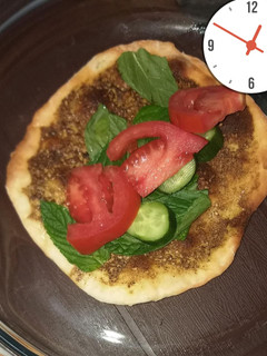 صورة لوصفة مناقيش زعتر