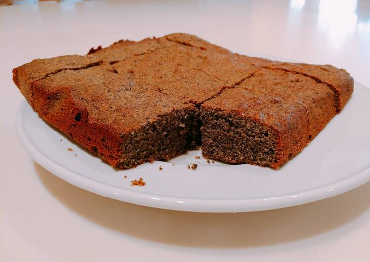 Japanese healthy sesame cake♪1