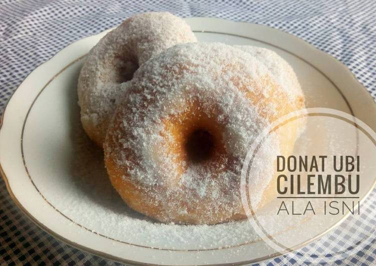 Resep: Donat ubi cilembu yang Gurih