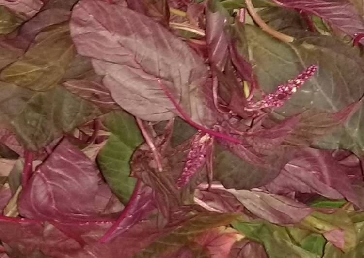 Red Greens? South Indian Style Dal-Saag