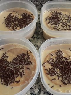 Una foto de Panna Cotta de Café o Panacota