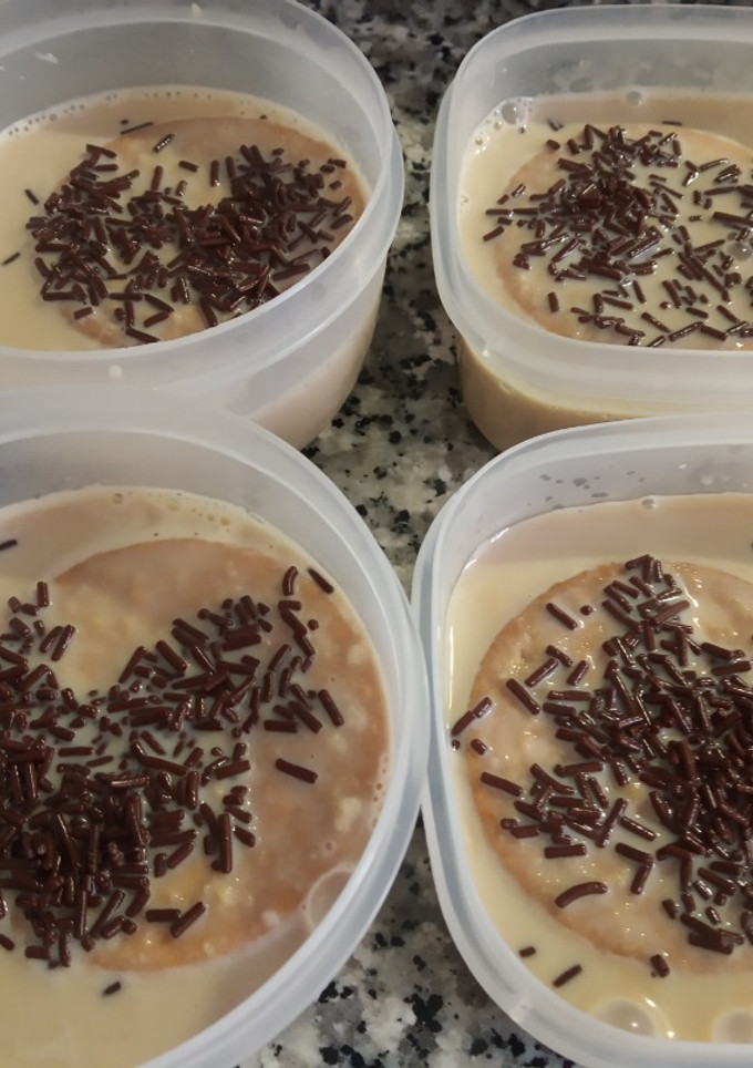 Una foto de Panna Cotta de Café o Panacota