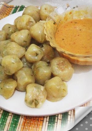 Foto resep Cilok sosis bumbu pecel