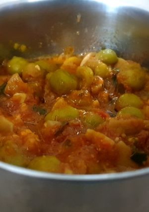 A picture of Mushroom Matar.
