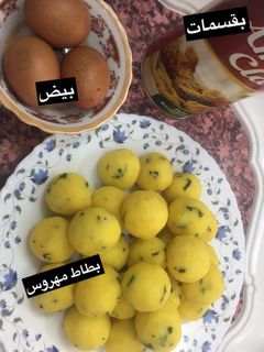 صورة لوصفة كرات البطاطا بالبقسماط (كتشوري)