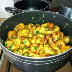 Sautéed potatoes 🥔 #themechallenge A picture of Sautéed potatoes 🥔 #themechallenge.