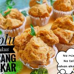 A picture of Bolu kukus pisang mekar no mixer no telur.