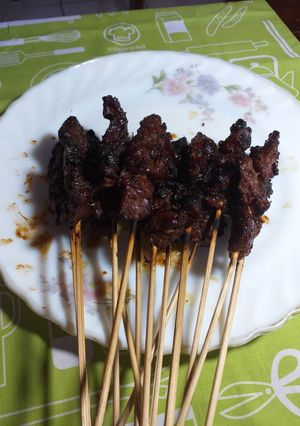 Foto resep Sate daging sapi