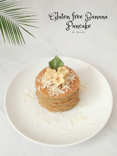 Foto resep Gluten free Banana Pancake