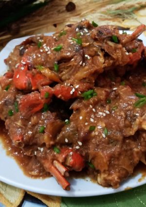 Foto resep Kepiting Saos Berserabut