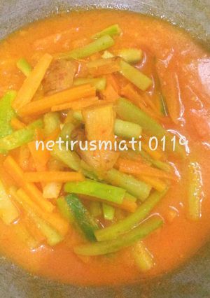 Foto resep Acar kuning mentimun