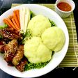 Xôi gà cay Hàn quốc