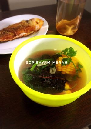 Foto resep Sop Bayam Merah