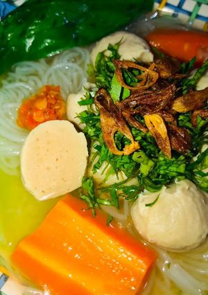 Foto resep 33🍒 bakso sapi & ayam kenyal - ekonomis