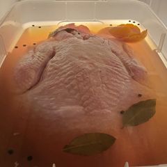 A picture of Turkey Brine.