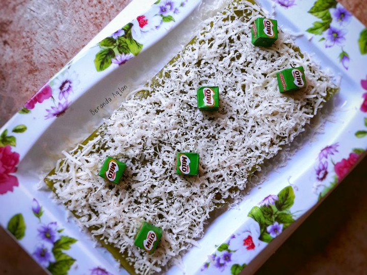 Cara Membuat Cake Greentea Kukus Rumahan