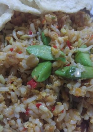 Foto resep Nasgor pete ditogein