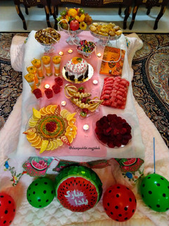 عکسی از دستور یلدای ۹۸
