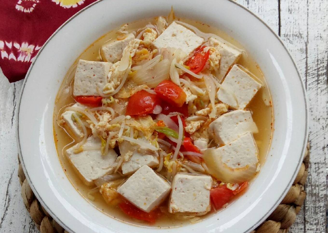 Sundubu Jjigae(Sup Tahu Pedas ala Korea)