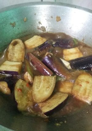 Foto resep Terong ungu bistik sederhana