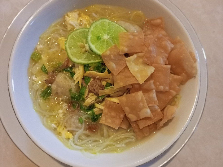 Bagaimana Menyiapkan Sup bihun bakso yang Bisa Manjain Lidah