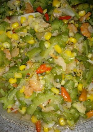 Foto resep Tumis Pare Udang Campur