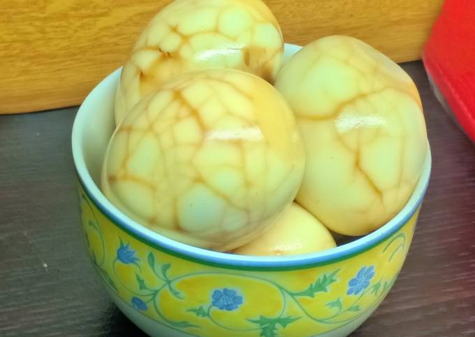 Resep Telur Pindang Retak Seribu yang Menggugah Selera