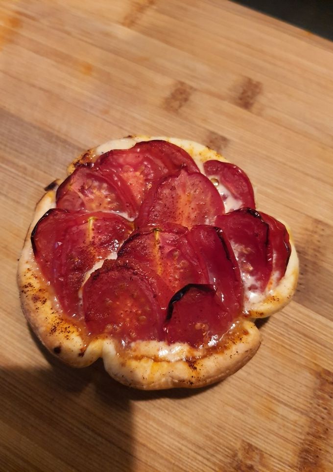Une photo de Tartelette tomate cerises