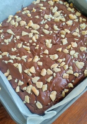Foto resep Chewy brownies