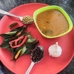 A picture of Lemon Rasam.