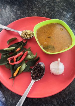 A picture of Lemon Rasam.