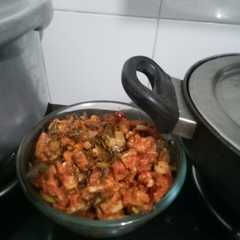 A picture of Boiled cauliflower veggie.