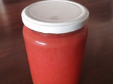 Puré de tomates hecho en casa