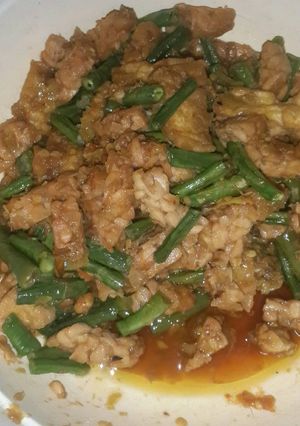 Foto resep Tempe oseng kacang