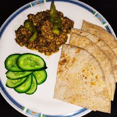 A picture of Chicken Qeema dry 😋.