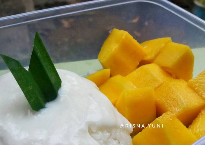 Resep Mango sticky rice (Ketan Mangga) oleh Risna Yuni Resep Mango sticky rice (Ketan Mangga) oleh Risna Yuni