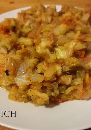 Una foto de Baingan bharta (berenjena a lo hindú)