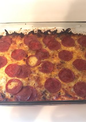 A picture of Pizza Casserole.