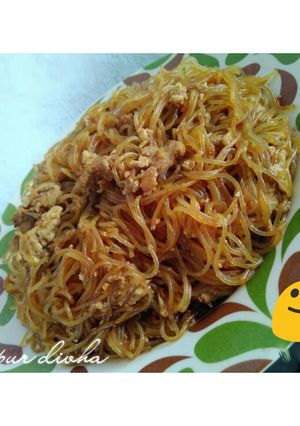 Foto resep Bihun kocok telur ala2 😊