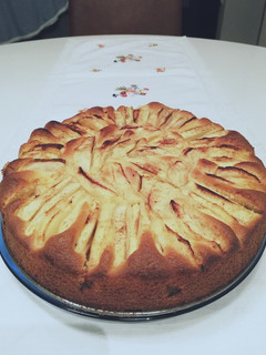 Almás torta recept fotója