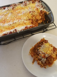 A picture of Easy Bake Lasagna.