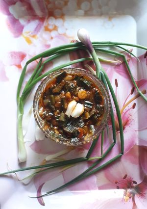 લીલી ડુંગળી નું શાક(Green onion Shaak Recipe in Gujarati) રેસીપી મુખ્ય ફોટો