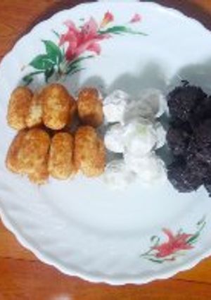 Foto resep Kue Rambutan, Bola salju Matca dan Palm Sugar