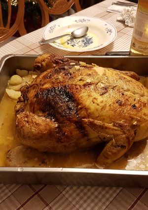 Una foto de Pularda deshuesada rellena