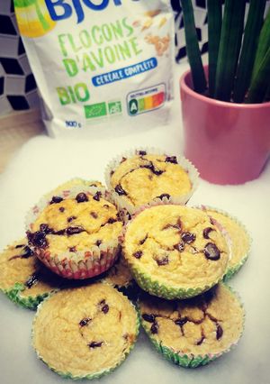 Une photo de Muffin flocon d'avoine, banane